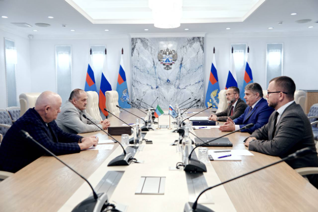 Сергей Меликов встретился с руководителем Росавтодора Романом Новиковым