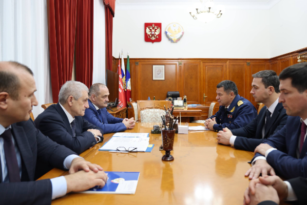 Сергей Меликов встретился с руководителем Росморречфлота Андреем Тарасенко