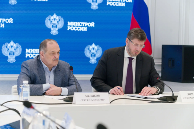 Сергей Меликов и Александр Ломакин провели совещание по вопросам реализации инфраструктурных проектов в Дагестане