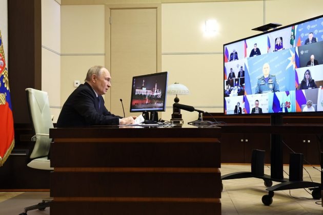 Владимир Путин провел совещание по вопросам ликвидации последствий паводков на территории Дагестана