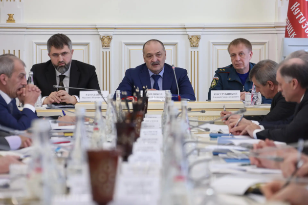 Сергей Меликов провел заседание оперативного штаба по ликвидации последствий ЧС