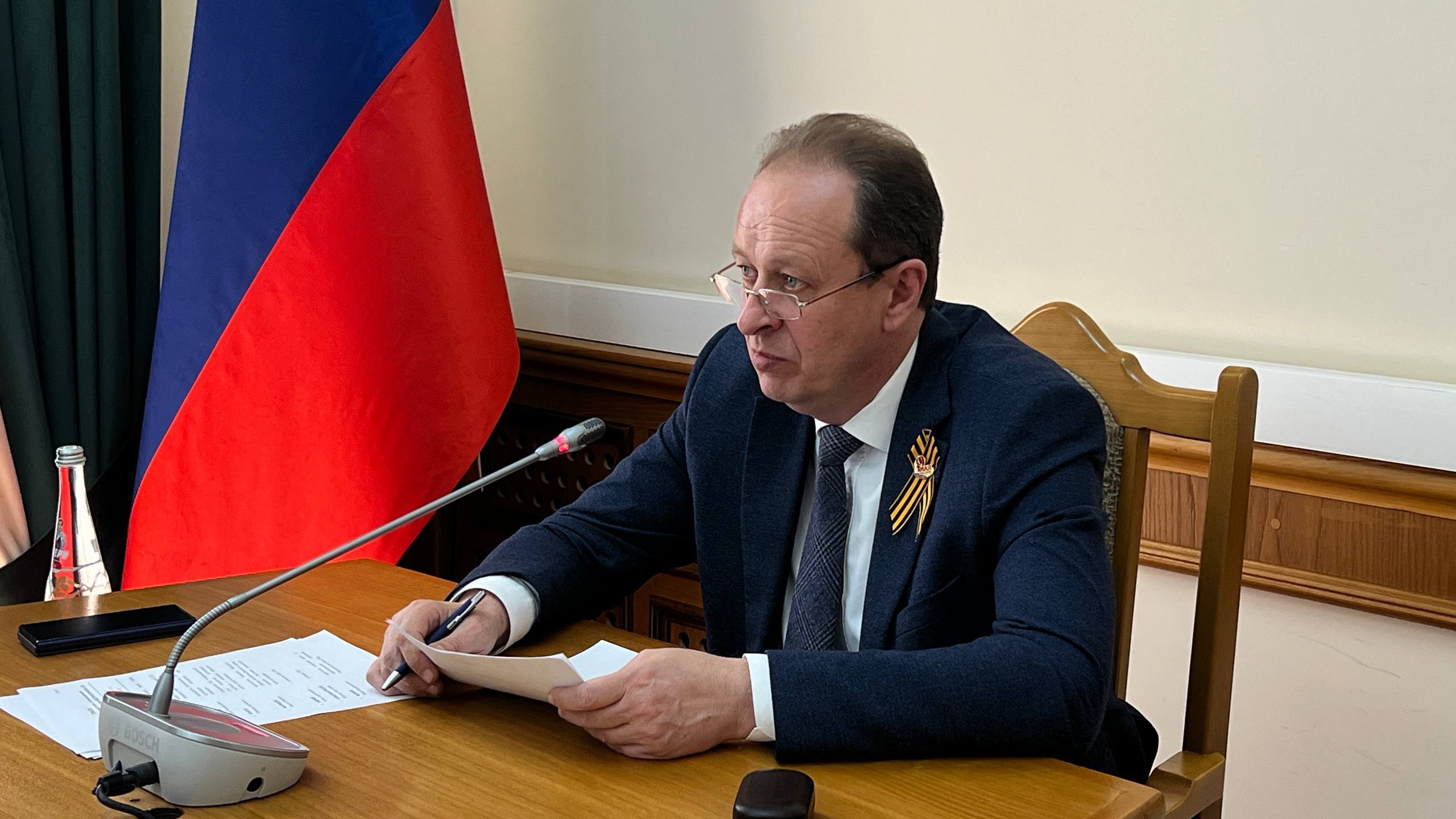 Муслим Телякавов провел совещание по вопросу подготовки празднования Дня Победы