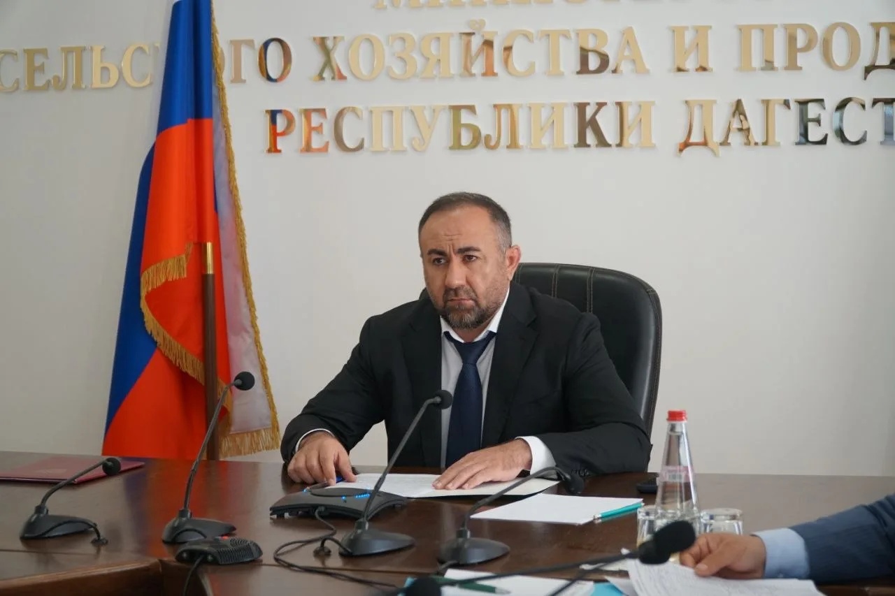 Шамиль Рамазанов провел заседание Оперативного штаба по развитию АПК Дагестана